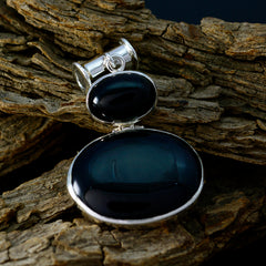 Josephine Black Bubble Statement Pendant
