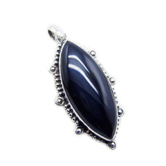Scarlett Black Rope-Wire Edgy Pendant