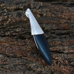 Audrey Black Heart Tiny Pendant