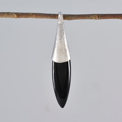 Audrey Black Heart Tiny Pendant