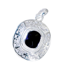 Hazel Black Retro Eye-catching Pendant
