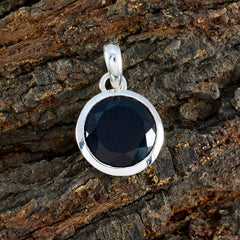 Lourdes Black Abstract Featherlight Pendant