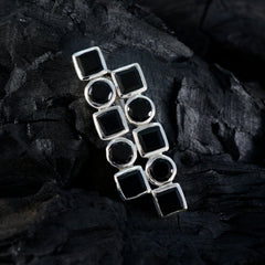 Eva Black Engagement Eye-catching Pendant Black Onyx Black Black