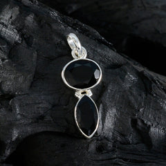 Emilia Black Armor Whisper-thin Pendant