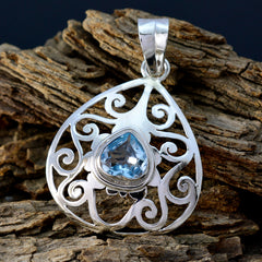 Agnes Blue Vintage Slim Pendant