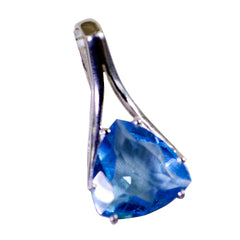 Bianca Blue Heart Dainty Pendant