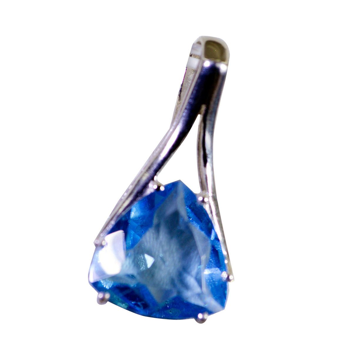 Bianca Blue Heart Dainty Pendant