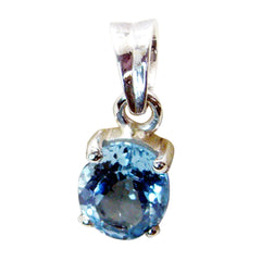 Chen Blue Abstract Minimalist Pendant