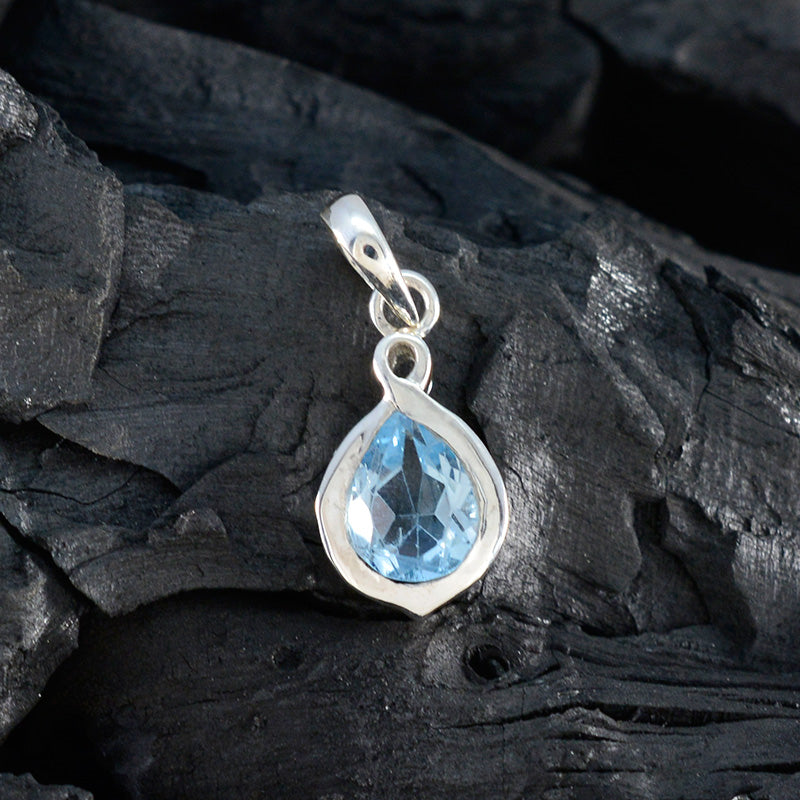 Ji-eun Blue Signet Elegant Pendant