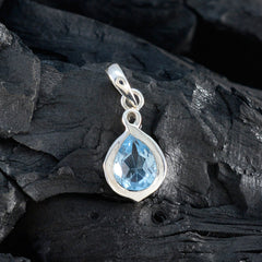 Ji-eun Blue Signet Elegant Pendant