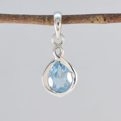 Ji-eun Blue Signet Elegant Pendant