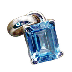 Maya Blue Glamorous Slim Pendant