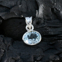 Soo-jin Blue Contemporary Minimalist Pendant