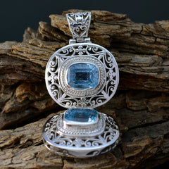 Sofia Blue antique Statement Pendant