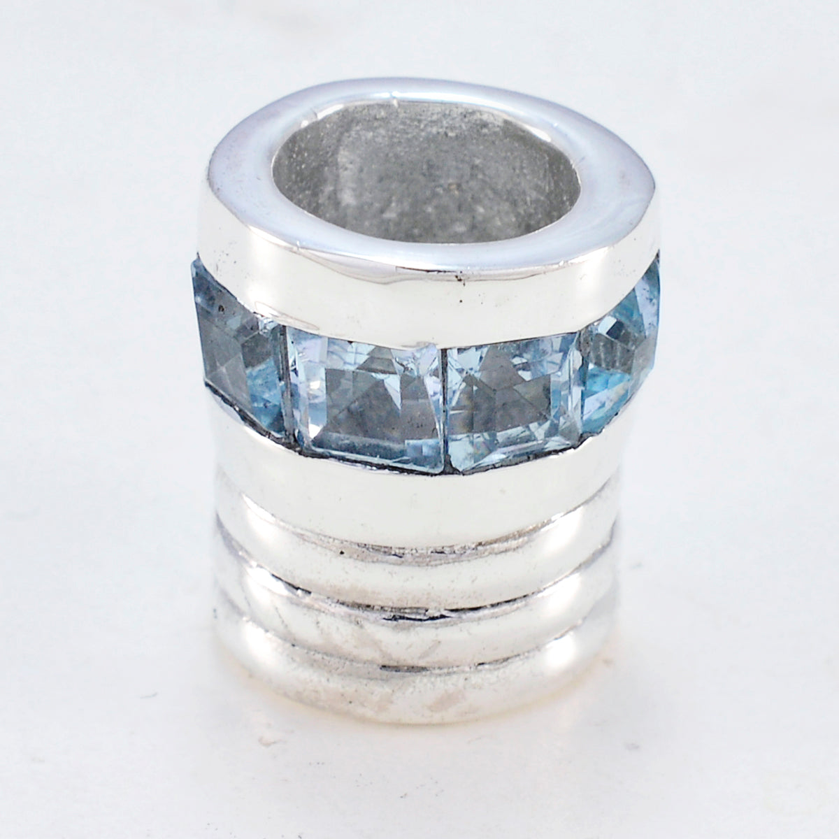 Bianca Blue Glamorous Featherlight Pendant