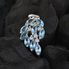 Patricia Blue Bubble Tiny Pendant