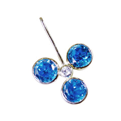 Sara Blue Modern Featherlight Pendant