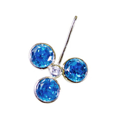 Sara Blue Modern Featherlight Pendant