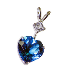 Violet Blue Love Dainty Pendant