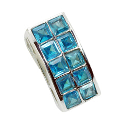 Milagros Blue Eternity Tiny Pendant