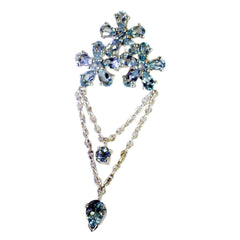 Emily Blue Armor Featherlight Pendant Blue Topaz Blue Blue