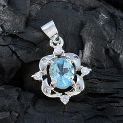 Zoey Blue valentine Featherlight Pendant