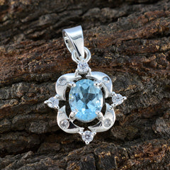Zoey Blue valentine Featherlight Pendant