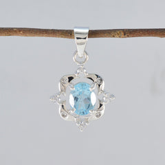 Zoey Blue valentine Featherlight Pendant