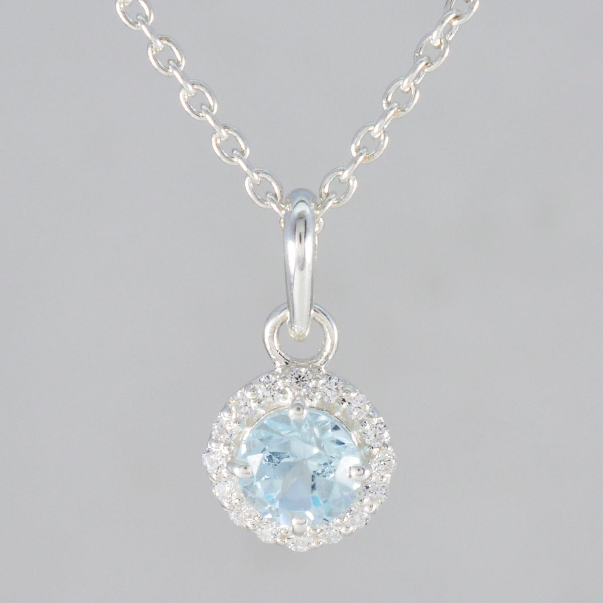 Siti Blue Fairytale Featherlight Pendant Blue Topaz Blue Blue