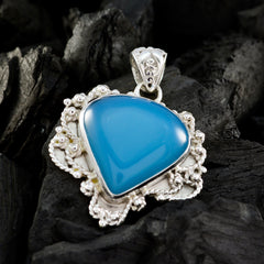 Layla Blue Bubble Statement Pendant