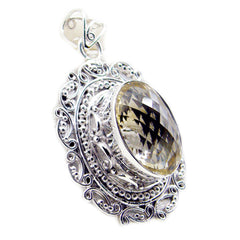 Maya Yellow Rope-Wire Statement Pendant