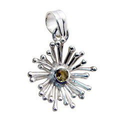 Agustina Yellow Armor Classic Pendant Citrine Yellow Yellow