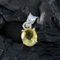 Aaliyah Yellow Graceful Dainty Pendant