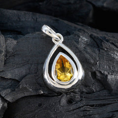 Micaela Yellow Feminine Delicate Pendant