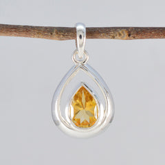 Micaela Yellow Feminine Delicate Pendant
