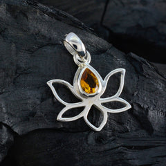 Harper Yellow Rope-Wire Delicate Pendant