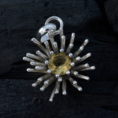 Paula Yellow Sophisticated Eye-catching Pendant