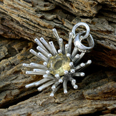 Paula Yellow Sophisticated Eye-catching Pendant