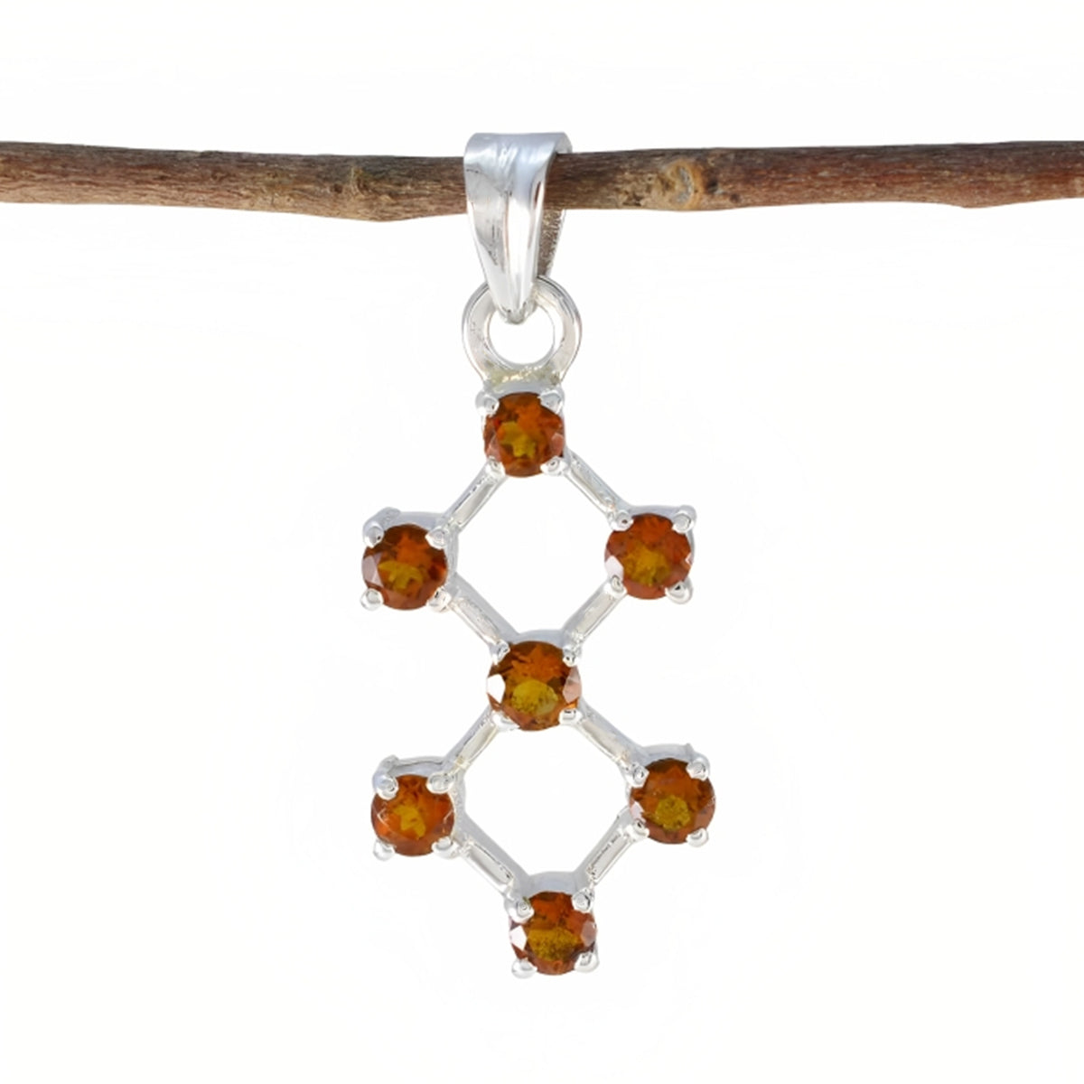 Micaela Yellow Armor Whisper-thin Pendant Citrine Yellow Yellow