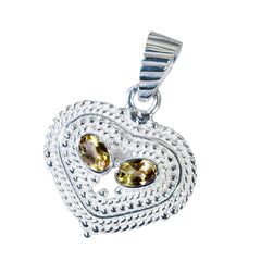 Hannah Yellow Romantic Featherlight Pendant
