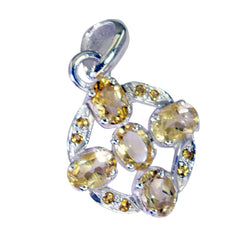Fernanda Yellow Bubble Featherlight Pendant