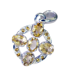 Fernanda Yellow Bubble Featherlight Pendant