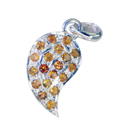 Nayara Yellow Modern Whisper-thin Pendant