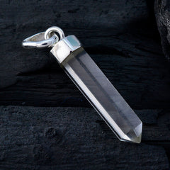 Julia White Abstract Tiny Pendant