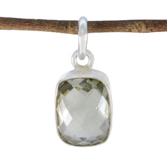 Amelia Light Green Heart Whisper-thin Pendant Green Amethyst Light Green Light Green