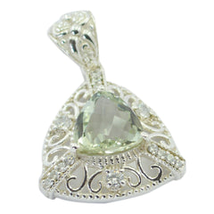 Camila Light Green Rope-Wire Eye-catching Pendant