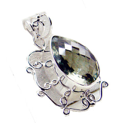 Savannah Light Green Rope-Wire Chunky Pendant
