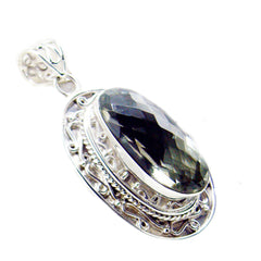Teresa Light Green Rope-Wire Chunky Pendant