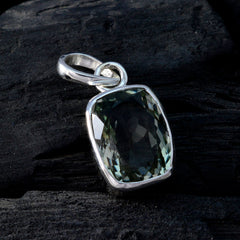 Daniela Light Green Eternity Minimal Pendant