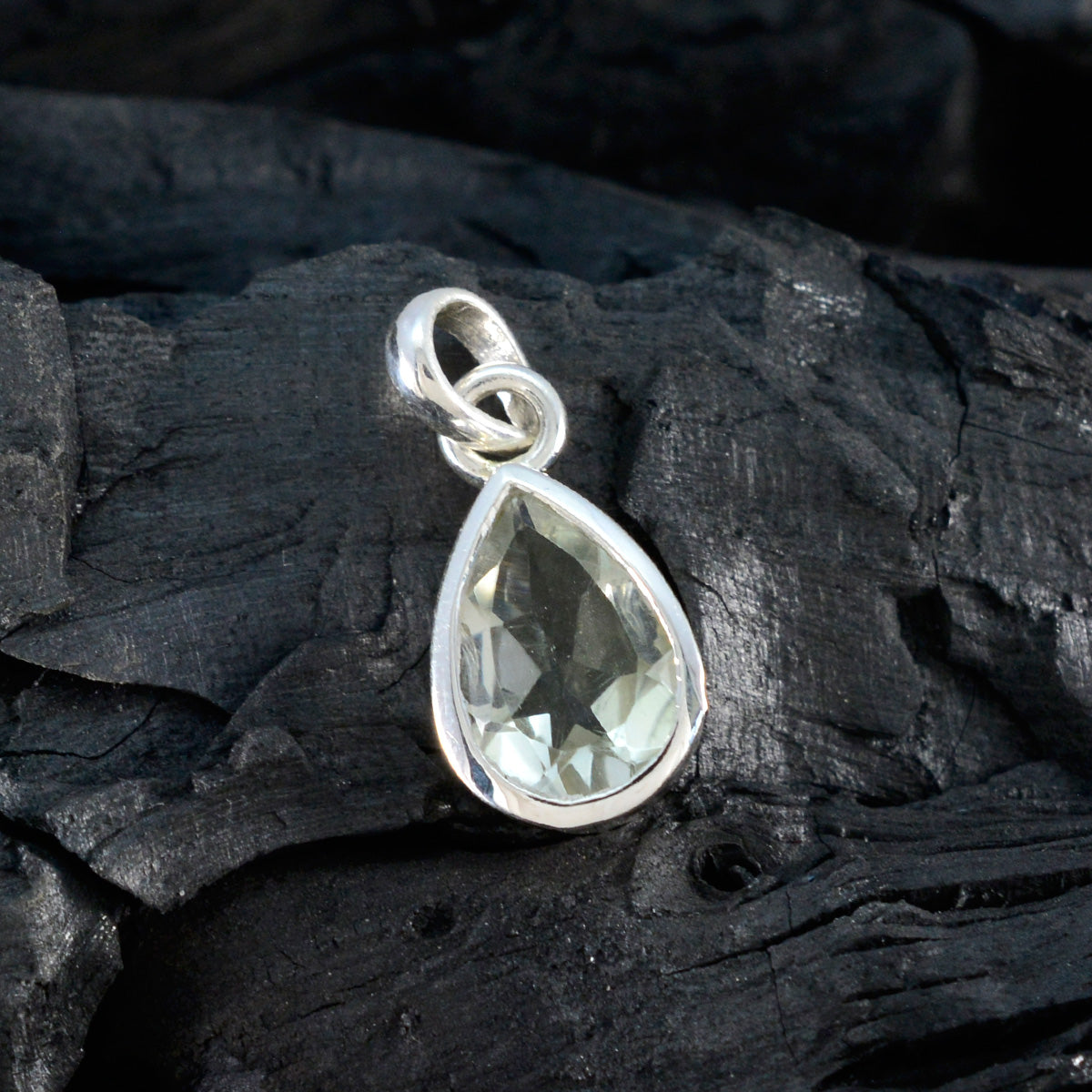Rina Light Green Bubble Elegant Pendant